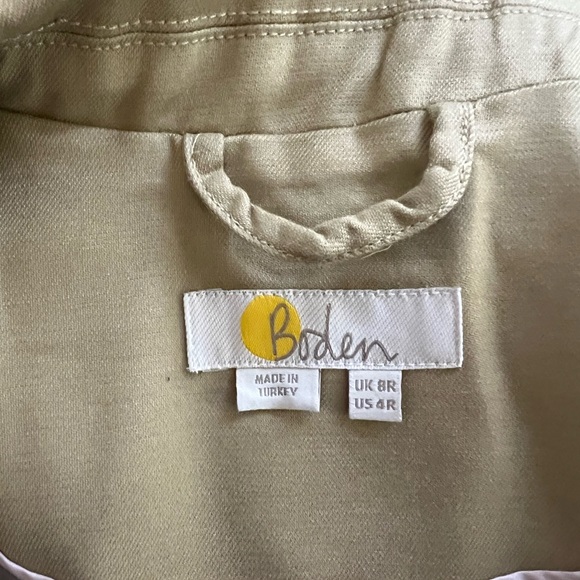 Boden Double Breasted Twill Blazer - Picture 6 of 9